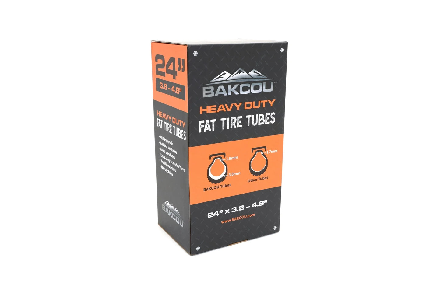 Single Bakcou Heavy Duty Fat Tire Tube